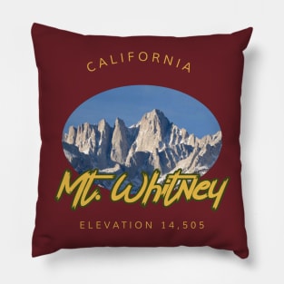 MOUNT WHITNEY Pillow