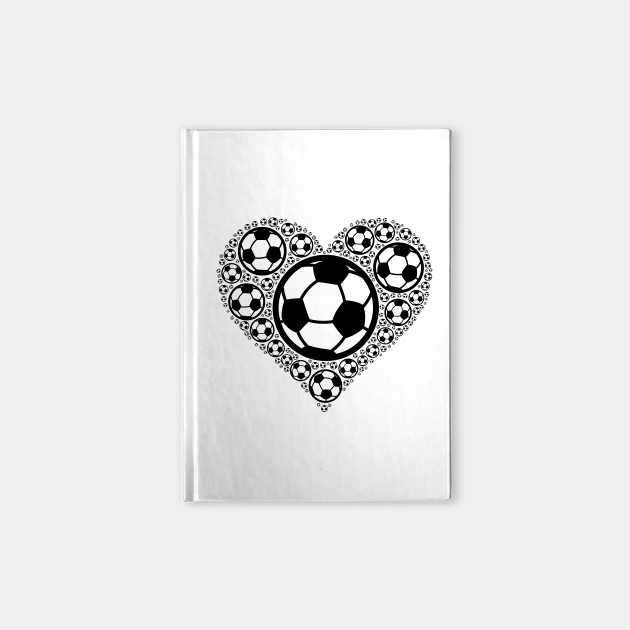 Soccer Balls in Heart | Soccer Player Gift