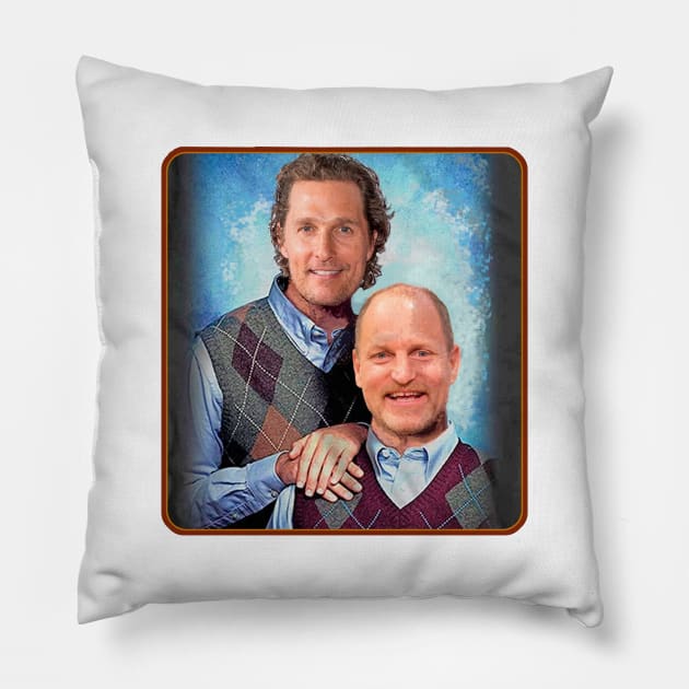 Half Brothers- Woody and Matthew Pillow by Malarkey