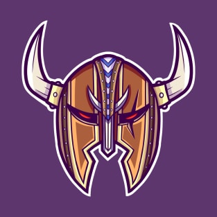 Viking Warrior Helmet T-Shirt