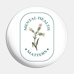 Mental Health Matters Pin