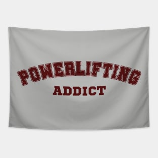 Powerlifting Addict Tapestry