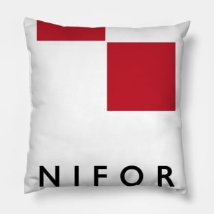 Uniform: ICS Flag Semaphore Pillow