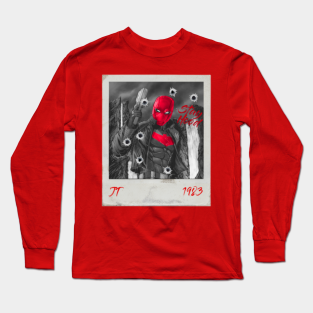 red hood long sleeve shirt