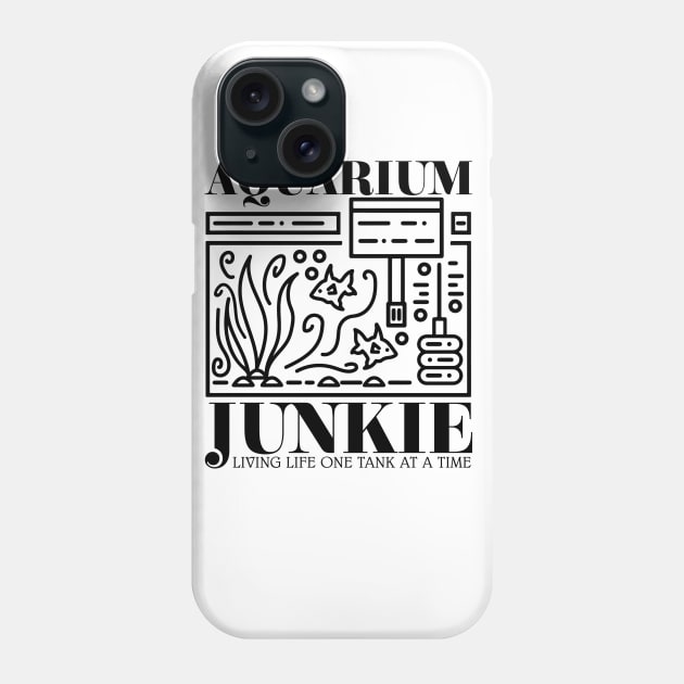 Aquarium Junkie Phone Case by fiar32