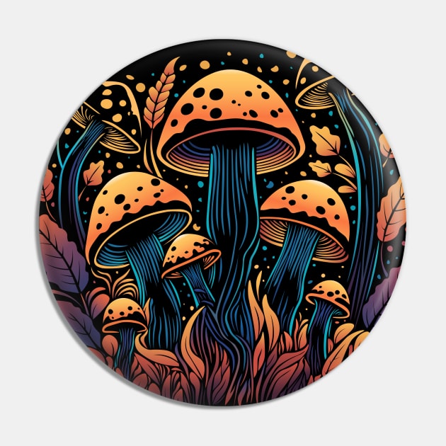 Magic Mushrooms Pin by ananastya