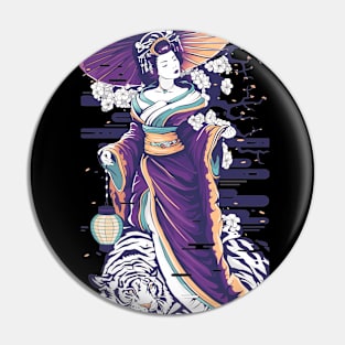 Geisha tiger shogun’s Geisha 87015 Pin