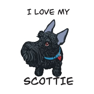 I love my scottie T-Shirt