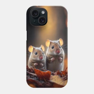 a Couple of cute mouses 0 Phone Case