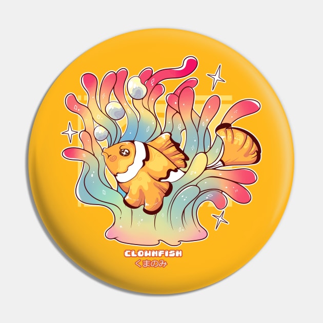 Clownfish Pin by Yukipyro