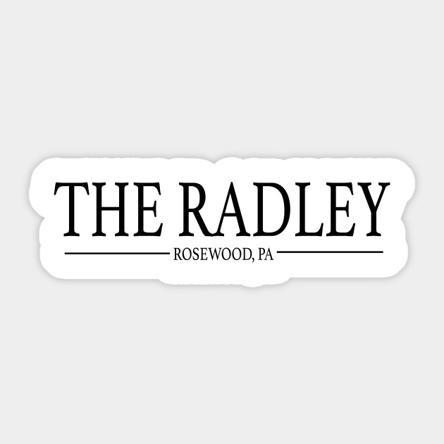 Pretty Little Liars The Radley Pretty Little Liars Sticker Teepublic