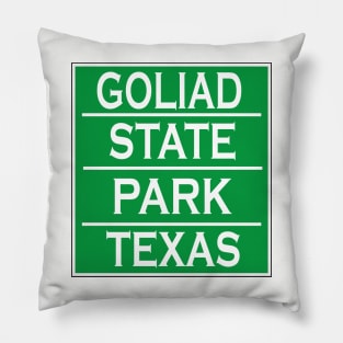 GOLIAD STATE PARK Pillow