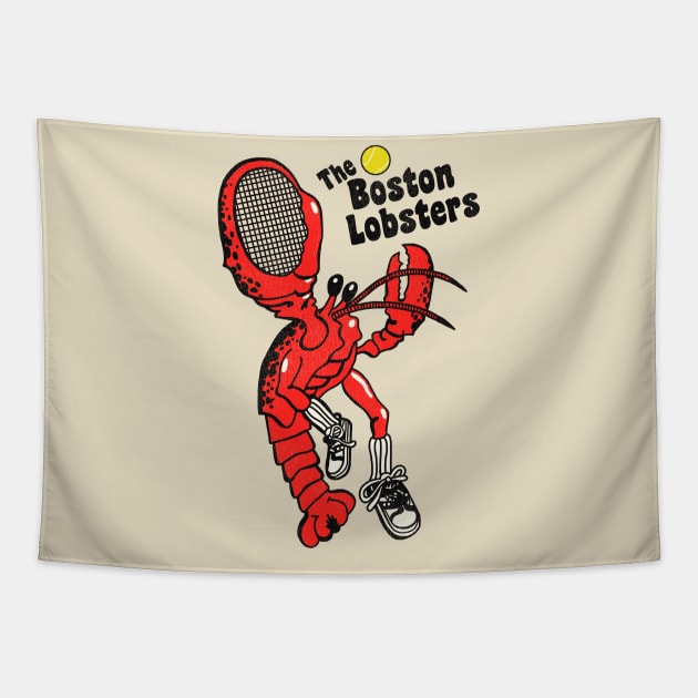 The Boston Lobsters Defunct Tennis Team Tapestry by darklordpug