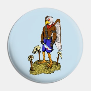 Eagle Mercenary Pin