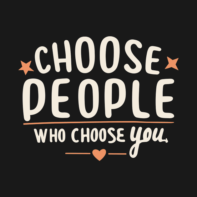 Choose People Who Choose You. typography design by A Floral Letter Capital letter A | Monogram, Sticker