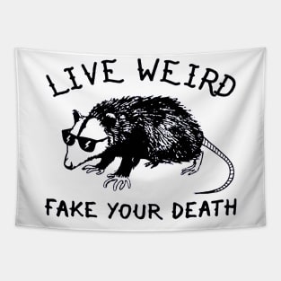 Spirit Awesome Opossum Tapestry