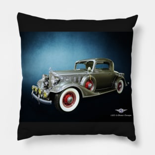 1933 Buick 2-Door Coupe Pillow