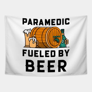 Paramedic Fueled By Beer Tapestry