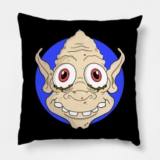 Crusty Eyed Elf Pillow