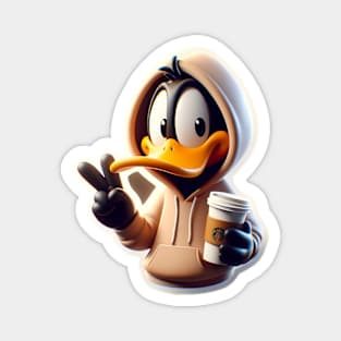 Donald's Coffee Magnet