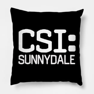 CSI: Sunnydale Pillow