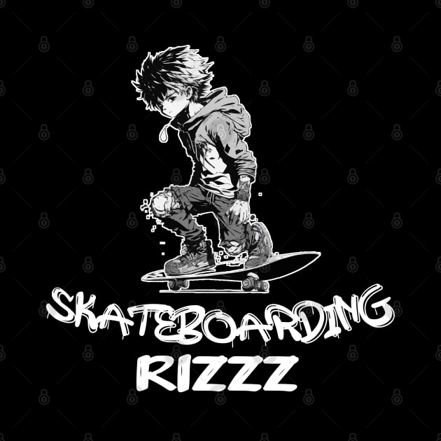 Skateboarding Rizzz by MaystarUniverse