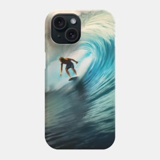 Riding the Crest Phone Case