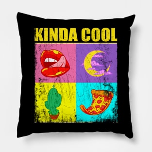 Kinda Cool - Pop Art Cartoon Comics Pillow