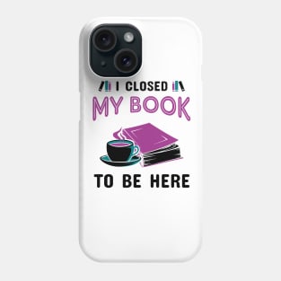 Book Lover Funny Design Phone Case