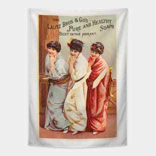 Lautz Bros. & Co's Soap Advertisment Tapestry