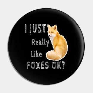 i just really like foxes Pin