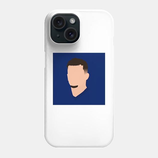 Mason Mount Minimalistic Face Art Phone Case by GotchaFace