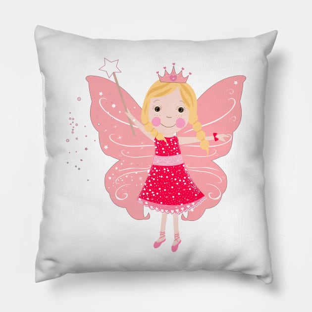 Cute fairy Pillow by GULSENGUNEL