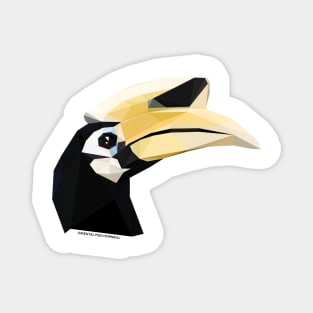 Oriental Pied Hornbill Magnet