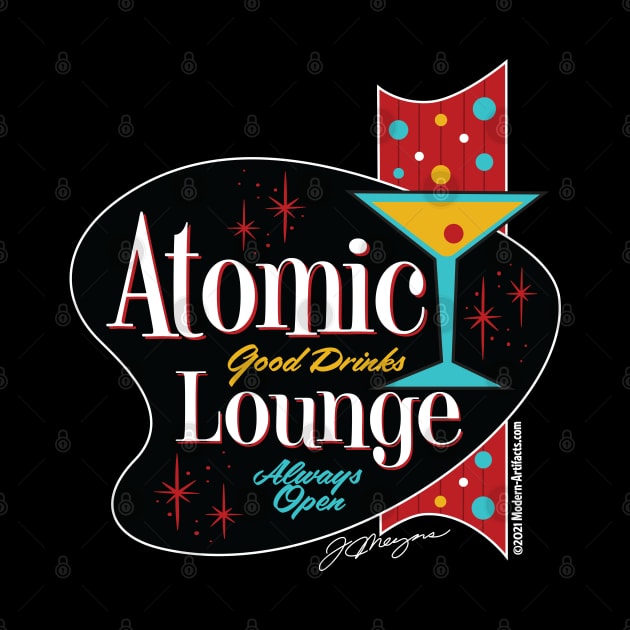 ATOMIC LOUNGE by Modern-ArtifactsLLC