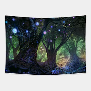 Forest Wisp Tapestry