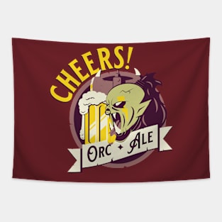 Orc Ale! Cheers Tapestry