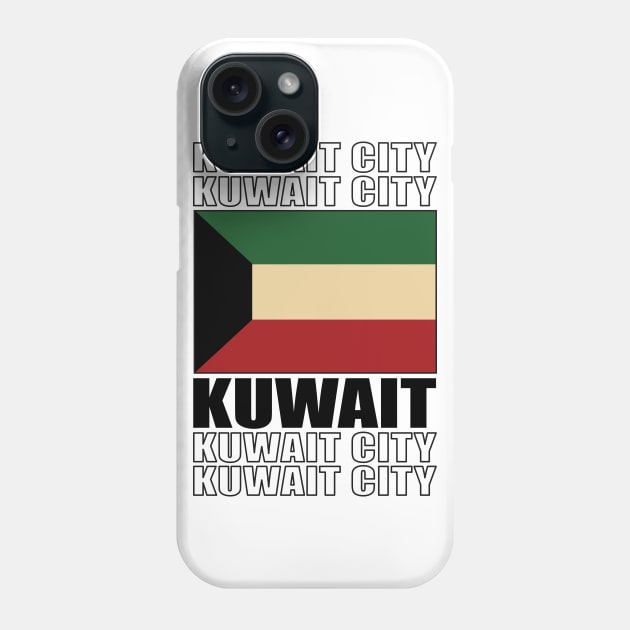 Flag of Kuwait Phone Case by KewaleeTee