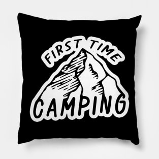 First Time Camping Pillow