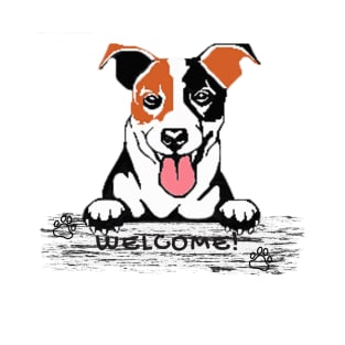 Jack Russell Welcome T-Shirt