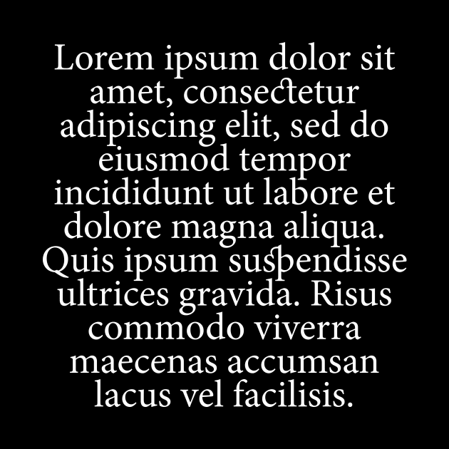 Lorem Ipsum by n23tees