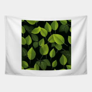 Green Leaves Pattern 6 Tapestry