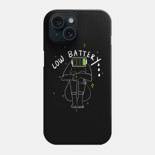 Low battery Phone Case