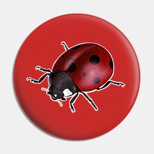 Lady(bug) in Red Pin