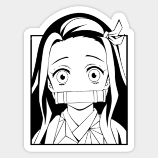 Nezuko Aufkleber Teepublic De