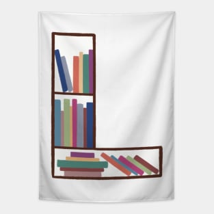 L Bookcase Tapestry