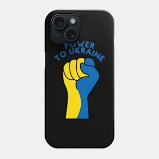 power to Ukraine Phone Case