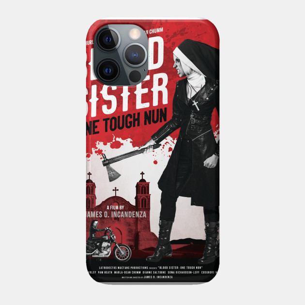 Blood Sister: One Tough Nun movie poster - Infinite Jest - Phone Case