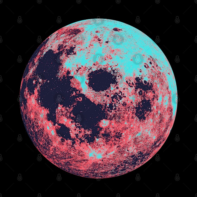 Pink blue moon by LiquidLine