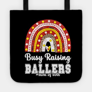 Busy Raising Ballers, Softball Tote